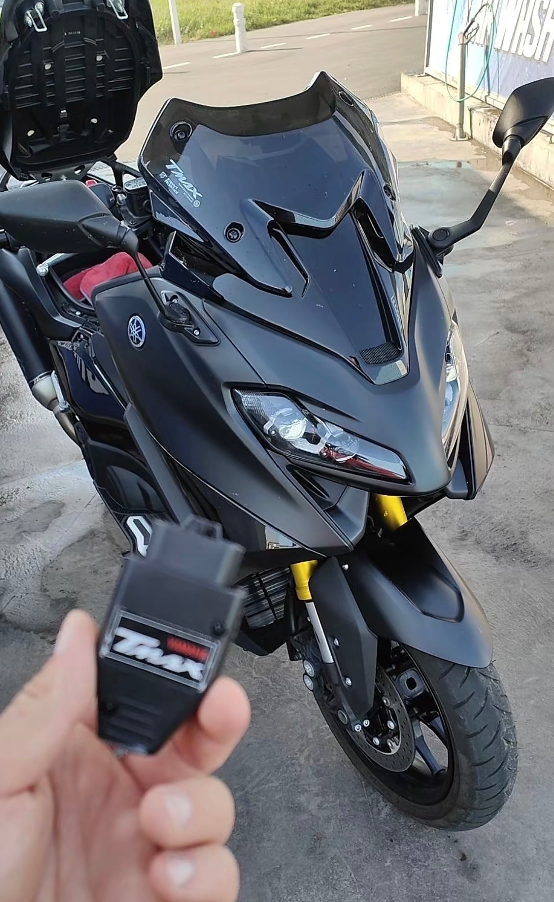 Boitier Tmax (Yamaha)