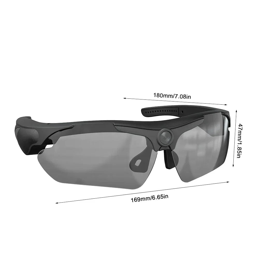 Caméra Espion Lunette  - Discrétion et Performance Black